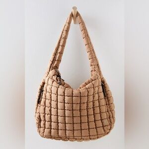 NEW Free People Quilted Carryall Tote